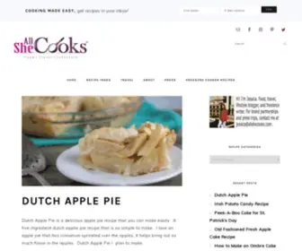 Allshecooks.com(All She Cooks) Screenshot