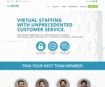 Allshorevirtualstaffing.com(Allshore Virtual Staffing) Screenshot