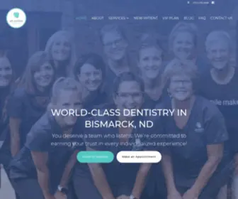 Allsmilesbismarck.com(Allsmilesbismarck) Screenshot