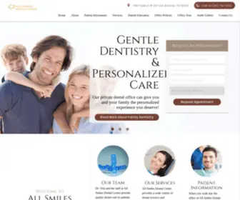 Allsmilesdentalcenter.com(Allsmilesdentalcenter) Screenshot