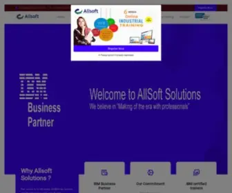 Allsoftsolutions.in(IBM Business to build and Grow their Business) Screenshot