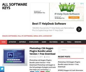 Allsoftwarekeys.com(All Software Keys) Screenshot