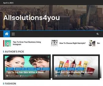 Allsolutions4You.com(Allsolutions4you) Screenshot