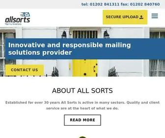 Allsortsuk.com(All Sorts UK Ltd) Screenshot