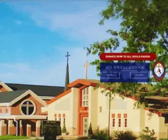 Allsoulscatholicchurch.org(All Souls Catholic Church and School) Screenshot