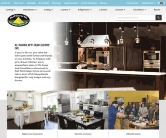 Allsouthappliance.net(AllSouth Appliance Group Inc) Screenshot