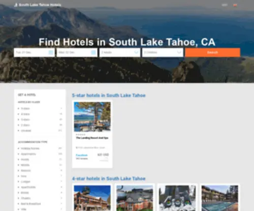 Allsouthlaketahoe-Hotels.com(Best Prices and Free Cancellation) Screenshot