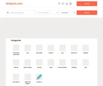 Allspace.com(Affordable prices) Screenshot