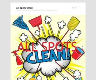 Allspotsclean.com(All Spots Clean) Screenshot