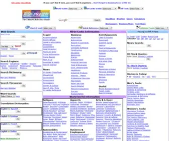 Allsrilanka.com(The Ultimate Reference Guide) Screenshot