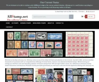 Allstamp.net(United States Stamps) Screenshot