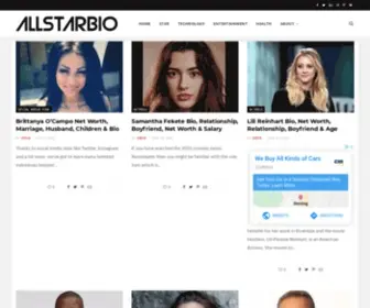 Allstarbio.com(ALL STAR BIO) Screenshot