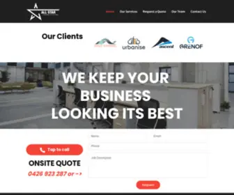 Allstarcommercialcleaning.com.au(All Star Commercial Cleaning) Screenshot