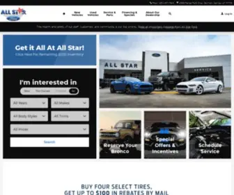 Allstardenhamsprings.com(All Star Ford) Screenshot