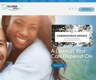 Allstardental.net(Allstar Dental) Screenshot