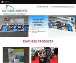 Allstardisplays.com.au Screenshot
