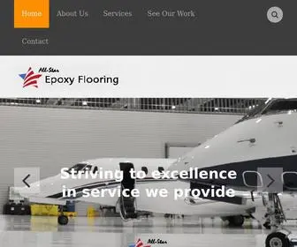 Allstarepoxy.com(All Star Epoxy Flooring) Screenshot