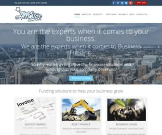 Allstarfunding.co.uk(Commercial Finance Broker) Screenshot