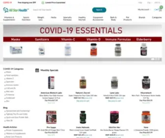 Allstarhealth.com(Discount Vitamins) Screenshot