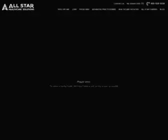 Allstarhealthcaresolutions.com(All Star Healthcare Solutions) Screenshot