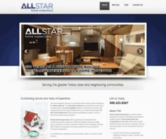 Allstarhomeinspectionfresno.com(All Star Home Inspections) Screenshot