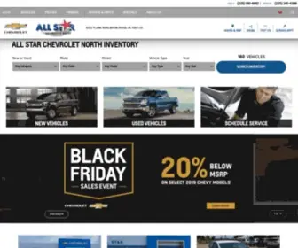 Allstarnorth.com(All Star Chevrolet North) Screenshot