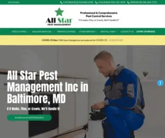 Allstarpestmanagement.com(All Star Pest Management Inc) Screenshot