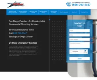 Allstarplumbingservice.com(San Diego Plumber) Screenshot