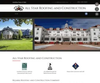 Allstarroofers.com(All Star Roofing and Construction) Screenshot