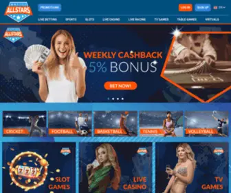 Allstarsbet101.com(All Stars) Screenshot