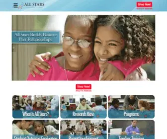 Allstarsprevention.com(All Stars Prevention) Screenshot