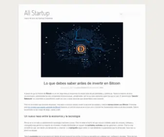 Allstartup.es(ALL STARTUP) Screenshot