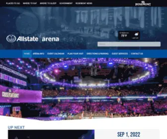 Allstatearena.com(Allstate Arena) Screenshot