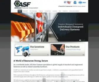 Allstatefastener.com(Specialty and Automotive Fastener Supplier) Screenshot