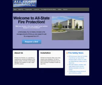 Allstatefireprotection.com(Allstatefireprotection) Screenshot