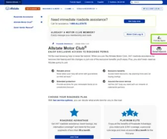 Allstatemotorclub.com(Allstate Motor Club) Screenshot