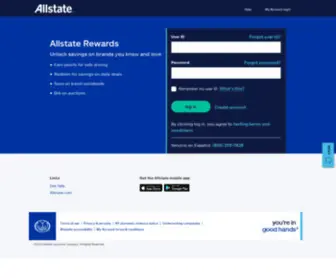 Allstaterewards.com(Rewards) Screenshot