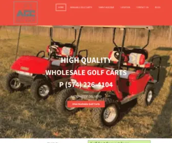 Allstatesgolfcarts.com(Allstate Golf Carts) Screenshot