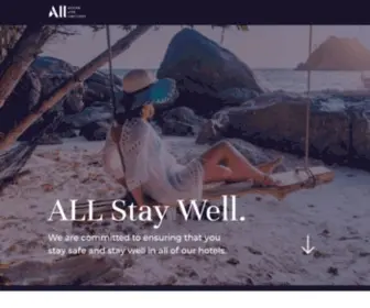 Allstaywell.com(ALL Safe and Well) Screenshot