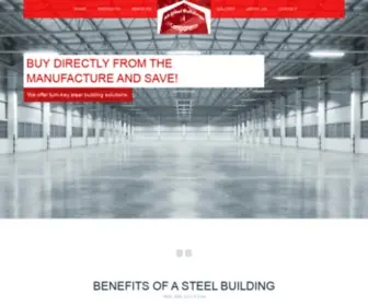 Allsteel-Buildings.com(All Steel Buildings And Components) Screenshot