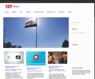 Allstory.org(Brings you all trending but meaningful stories on daily basis) Screenshot