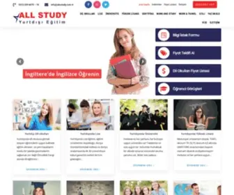 Allstudy.com.tr(Yurtdışı Eğitim Danışmanlığı) Screenshot