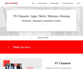 Allsuper.info(Free Information & Free Content Development & Maintenance Support Agents for 24/7) Screenshot