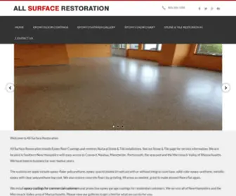 Allsurfacerestoration.biz(All Surface Restoration) Screenshot