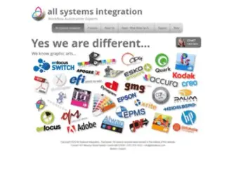 Allsystems.com(All Systems Integration) Screenshot