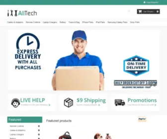 Alltech.com.au(Homepage) Screenshot