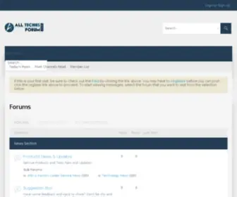 Alltechiesforum.com(Forums) Screenshot