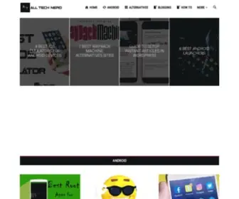 Alltechnerd.com(All Tech Nerd) Screenshot