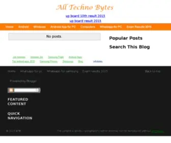 Alltechnobytes.com(All Techno Bytes) Screenshot