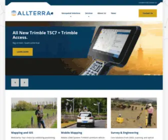 Allterra.co.in(Geospatial Solutions India) Screenshot